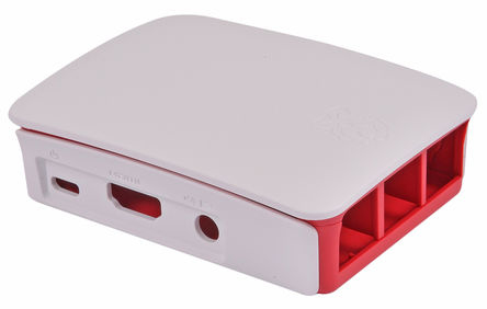 Caja Oficial Para Raspberry Pi 3,  Rojo, Blanco