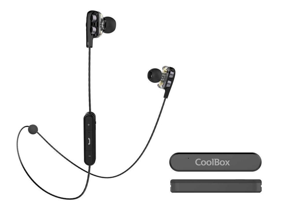 Auriculares Bluetooth com Microfone Coolbox