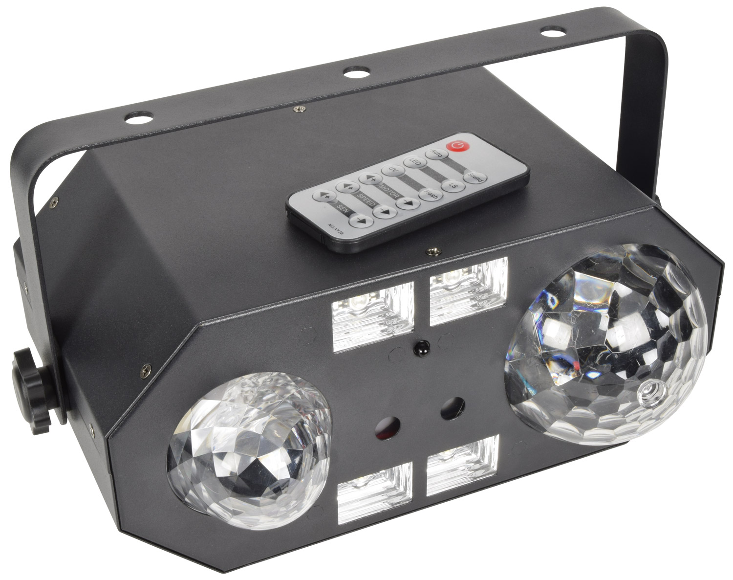 Tetra LED Laser Moonflower + Ondulação + Estrobos.