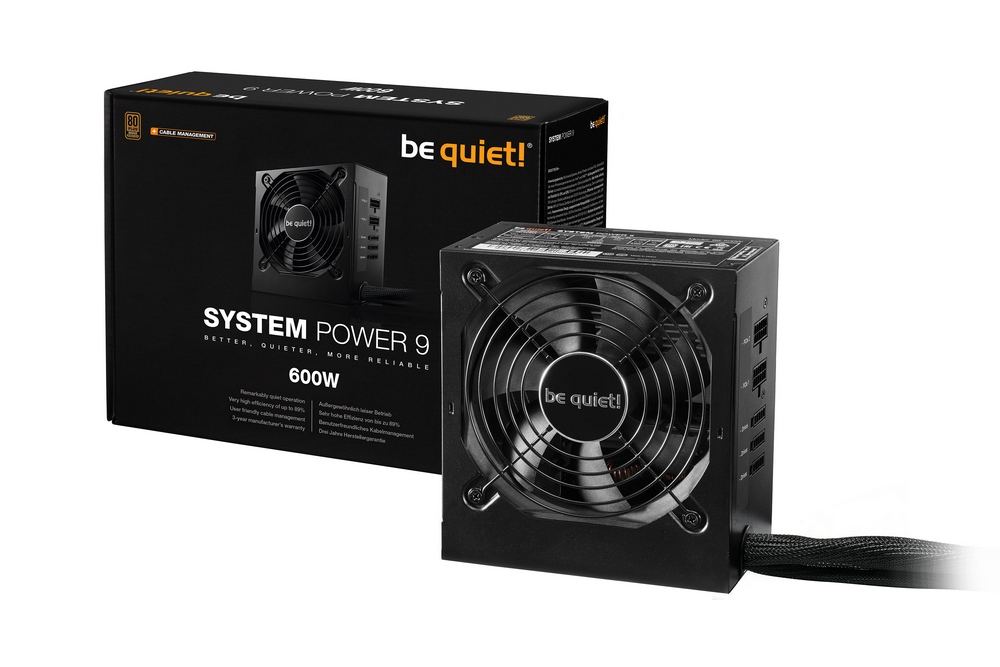 Be Quiet! System Power 9 600w Cm Power Supply