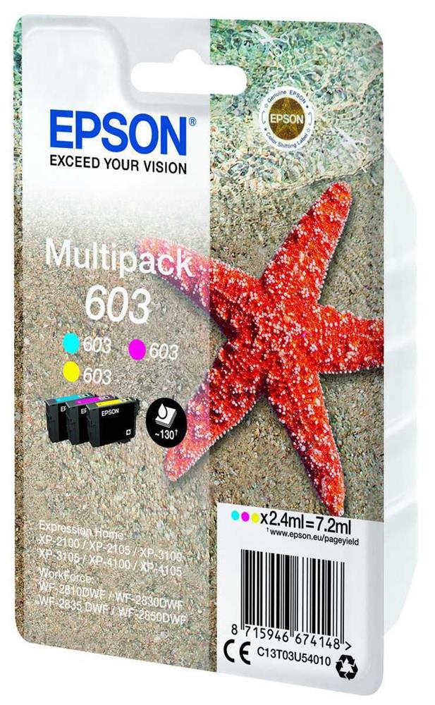 Tinteiro Epson Multipack 603 Tri-Color