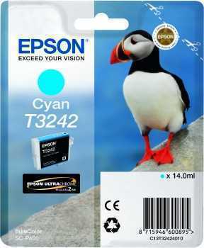 Tinteiro Epson T3242 Cyan - C13t32424010