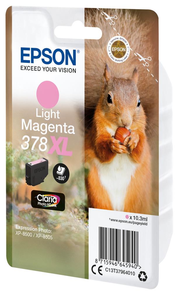 Tinteiro Epson 378 Magenta Claro Xl - Expression Photo Xp-8500/8600/15000