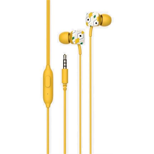 Auriculares de Botão Spc 4603 (3.5 Mm) Amarelo 