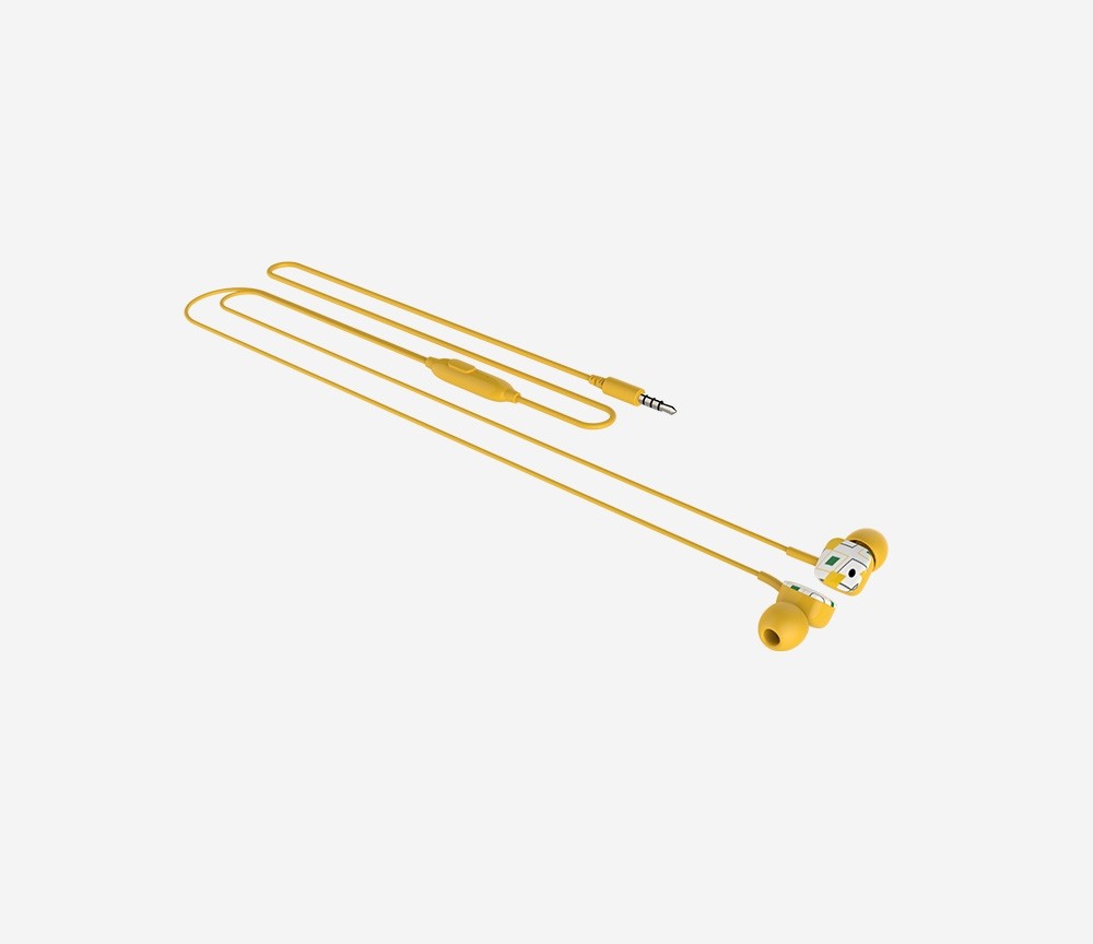 Auriculares de Botão Spc 4603 (3.5 Mm) Amarelo 
