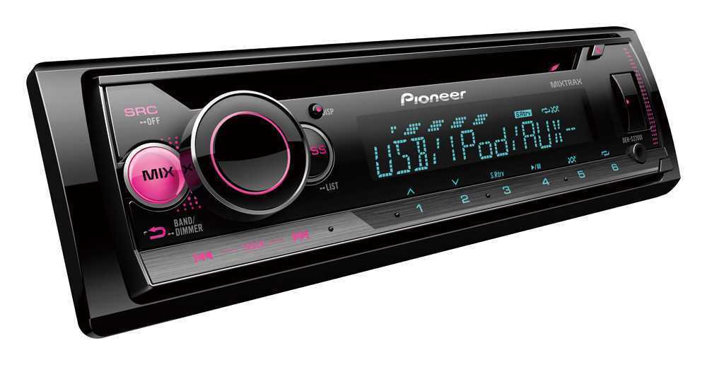Pioneer Auto Radio Rds Cd Usb Ipod Iphone
