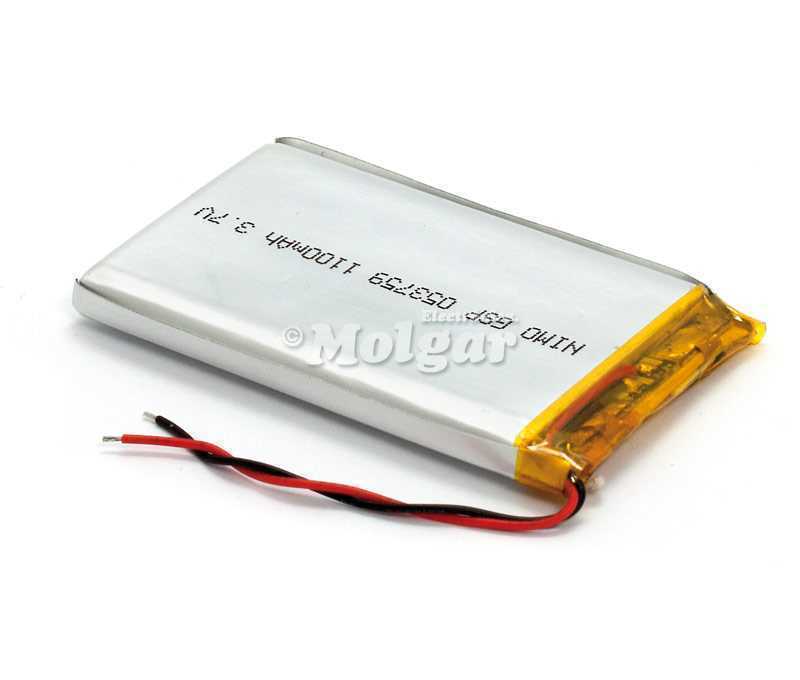 Bateria Litio-Polimero 3.7V 1100Mah Gsp053759