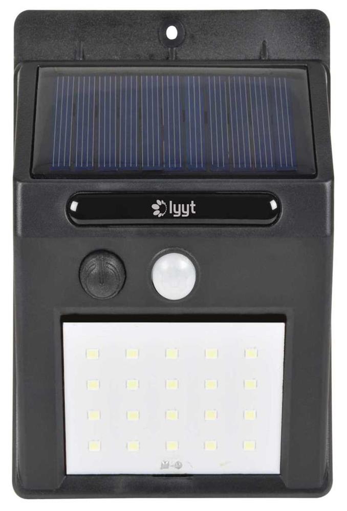 Luz Solar de Seguridad 20 Leds Con Sensor de Movi.