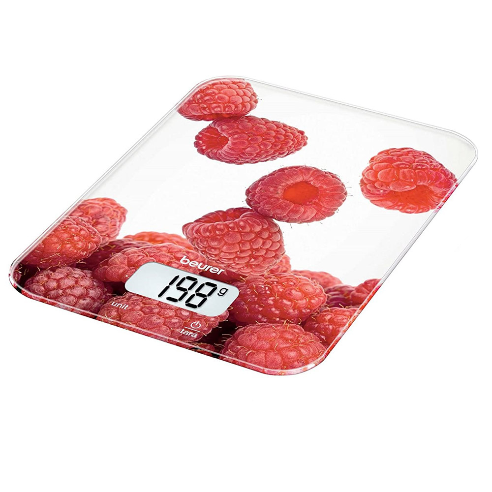 Báscula Digital de Cocina Beurer Ks19 Berry Rojo