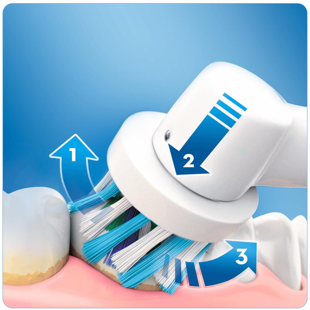 Escova de Dentes Elétrica Oral-B Vitality White Cross Action