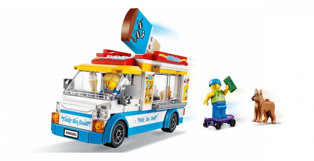 Playset City Ice Cream Truck Lego 60253 