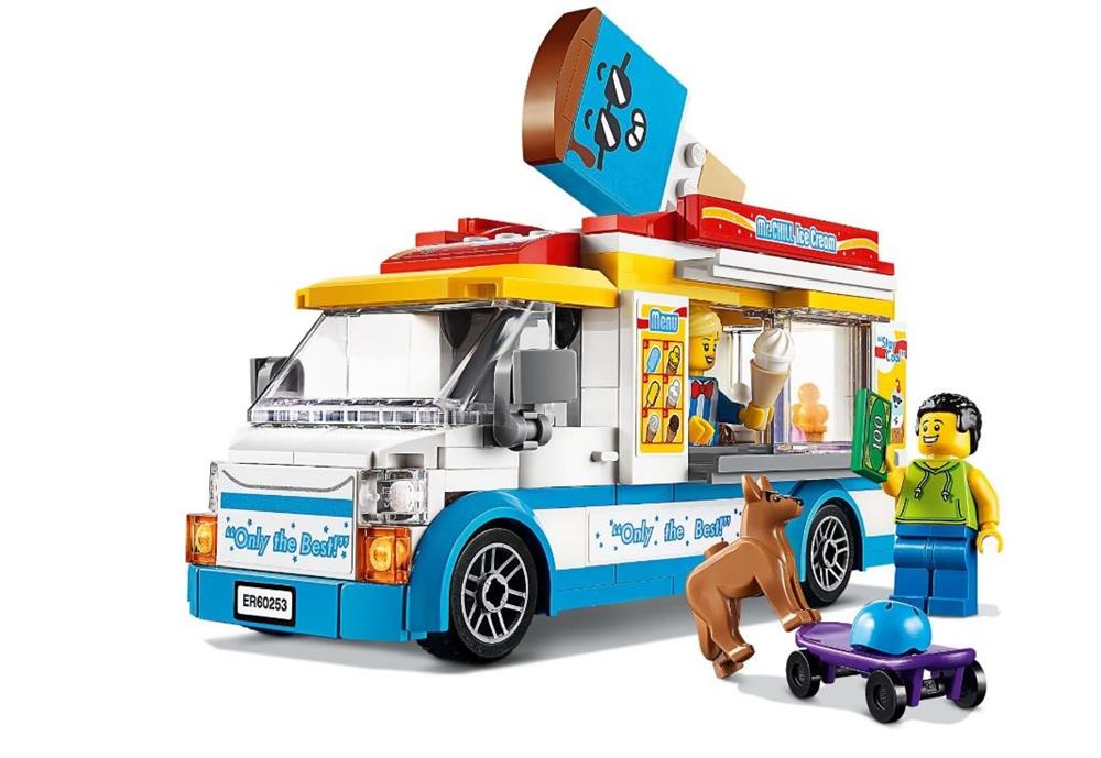 Playset City Ice Cream Truck Lego 60253 