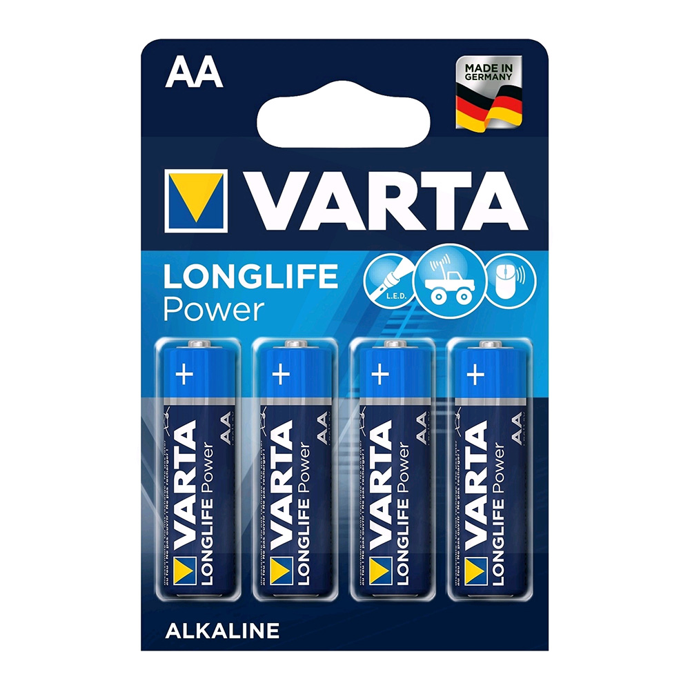 Varta Batterie Longlife Power AA  Mignon   Neu          4st.