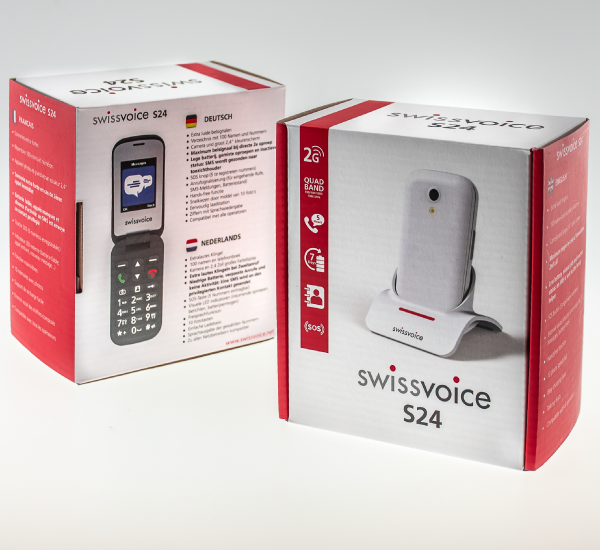 Telefone Móvel para Idosos Swiss Voice S24 2,4