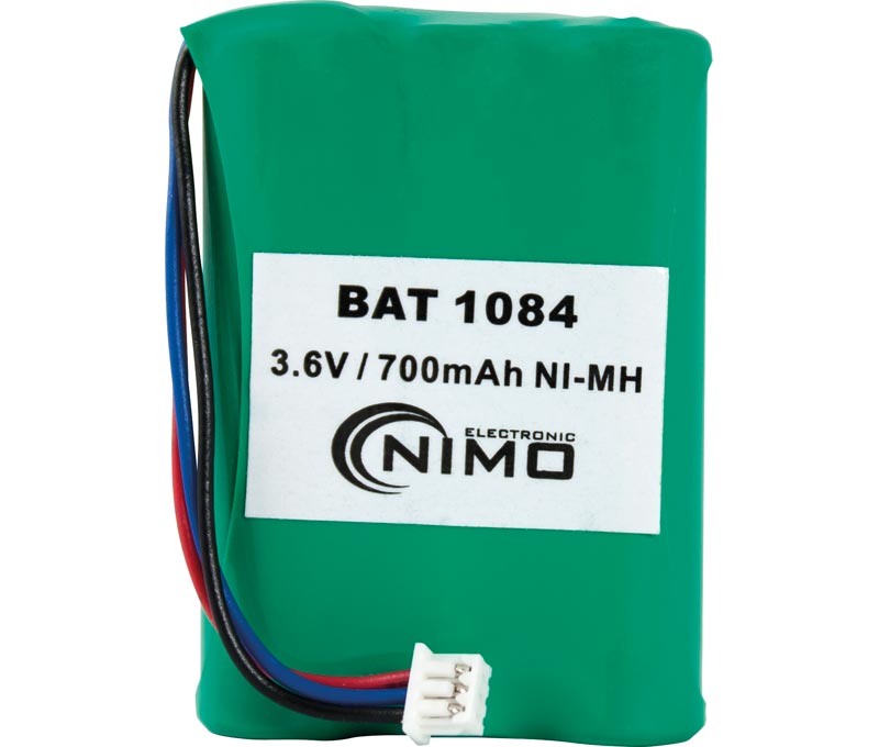 Bateria Ni-Mh 3.6v 700mah Conetor de 3 Vias