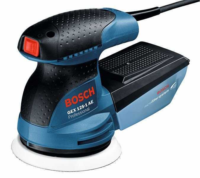 Bosch Gex 125-1 Ae Orbital Sander 12000 Rpm 24000 Opm Blue