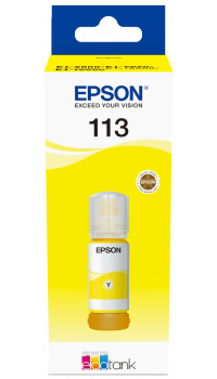 Recarga de Tinta Epson Serie 113 Amarelo (70ml) - Ecotank 5800/5850/16600/16650