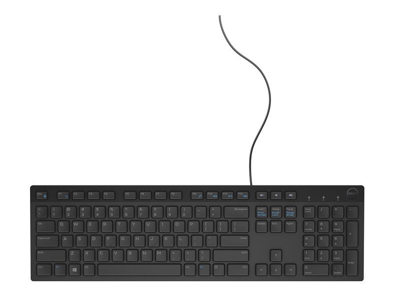 Dell Keyboard Multimedia Kb-216 Qwerty Pt Black