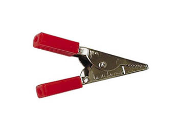 Alligator Clip No Boot 50mm - Red