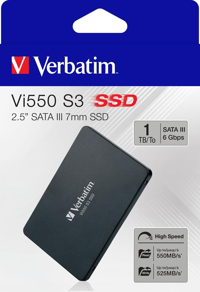 Verbatim SSD Vi550 1tb Sata 3 (7mm Height) 2.5