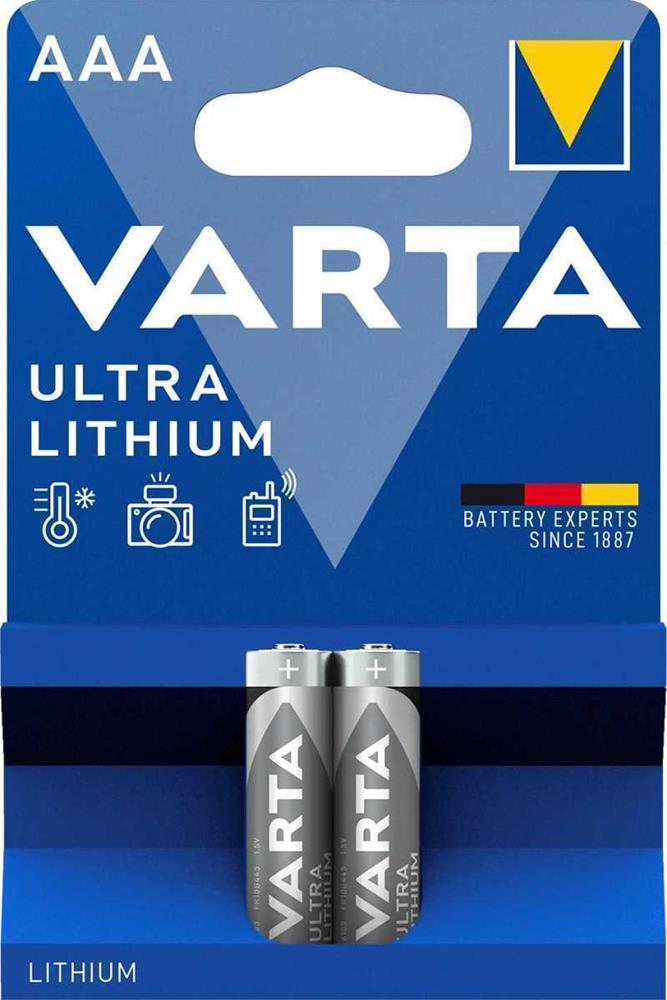 Varta Batterie Lithium AAA                              2st.