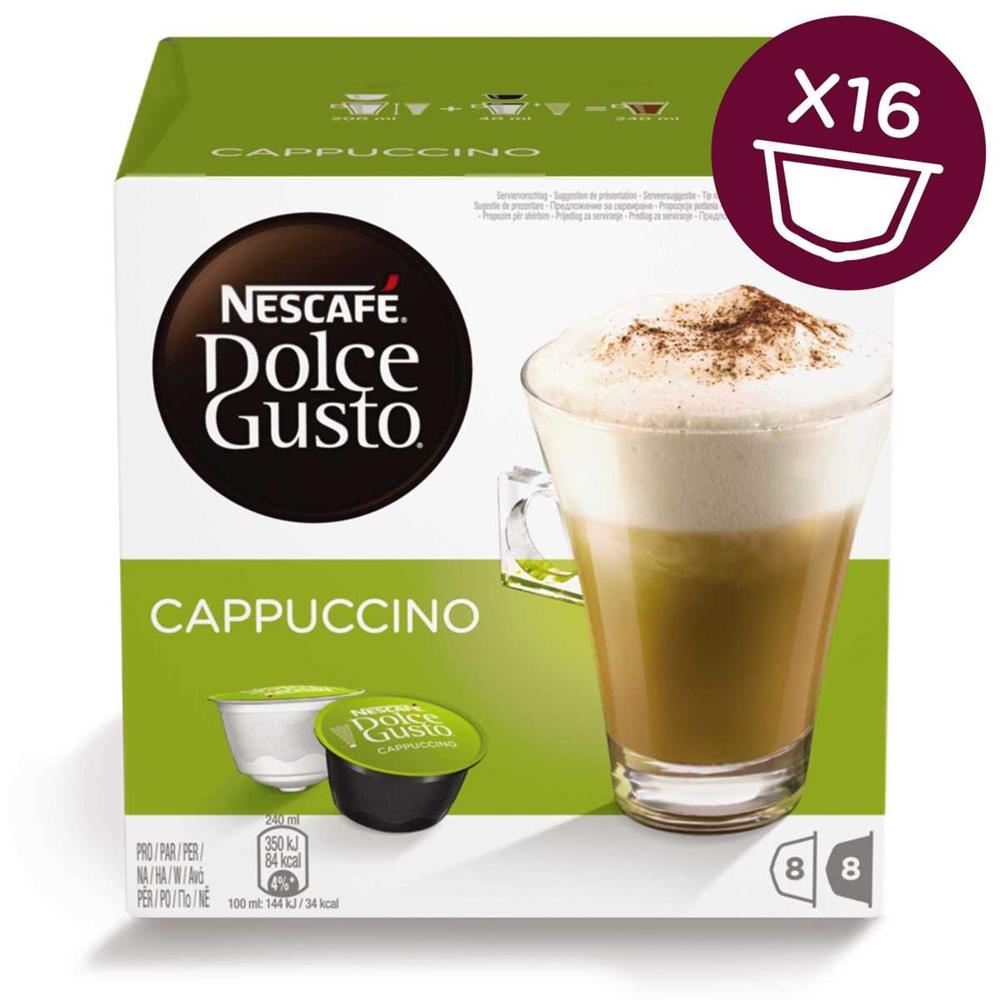 Cápsulas de Café Nescafé Dolce Gusto Cappuccino (8 Uds) 