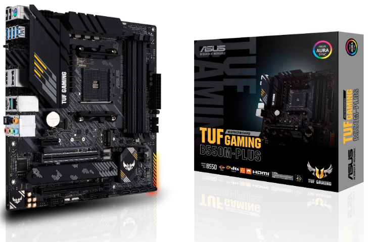 Motherboard Asus Tuf Gaming B550m-Plus - 90mb14a0-M0eay0
