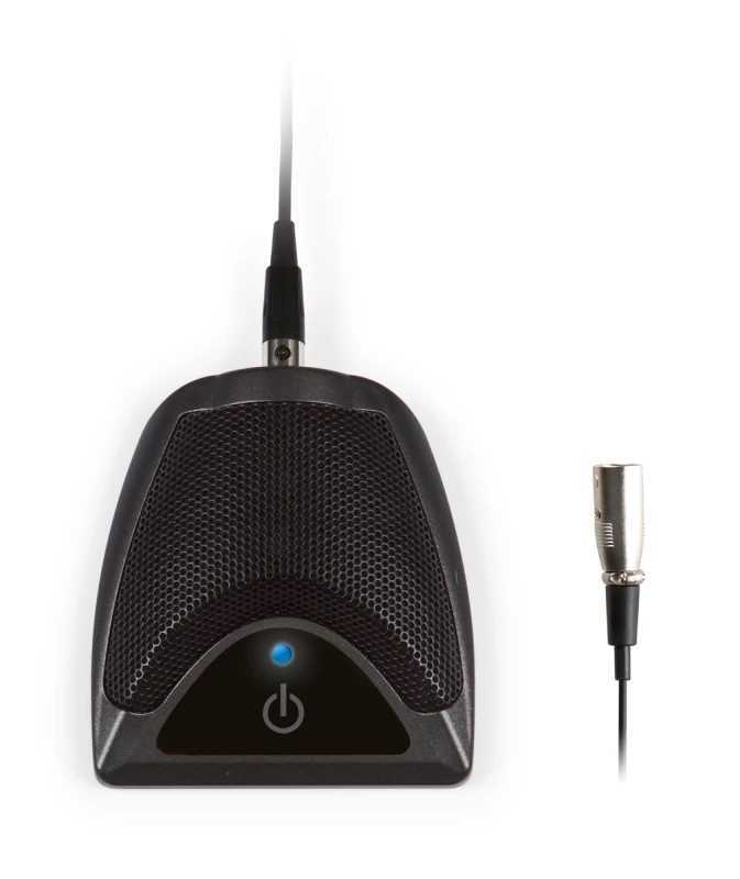 Microfone de Superfície de Condensador Boundary. 50-15.000 Hz. Sensibilidade -32 Db (V/Pa).