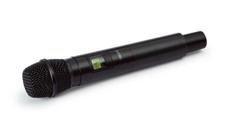 Microfone Sem Fios de Mão Uhf. 32 Frequências Selecionáveis 512-525 Mhz.