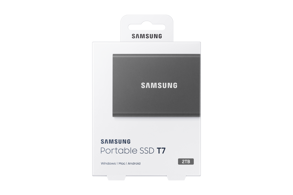 Samsung Portable SSD T7    2tb Usb 3.2 Gen 2 (Usb-C)