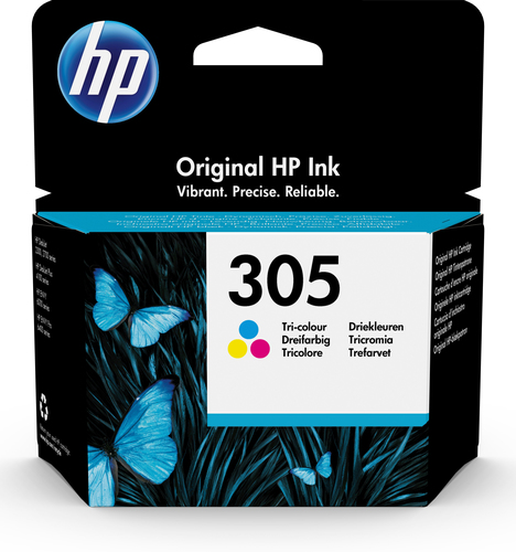 Hp Ink Cartridge 3ym60ae Standard Capacity No. 305 (C/M/Y)