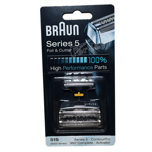 Braun Series 5 51s Replacement Foil & Cutter For Electric Shaver Series 5  Contourpro  360o Complete