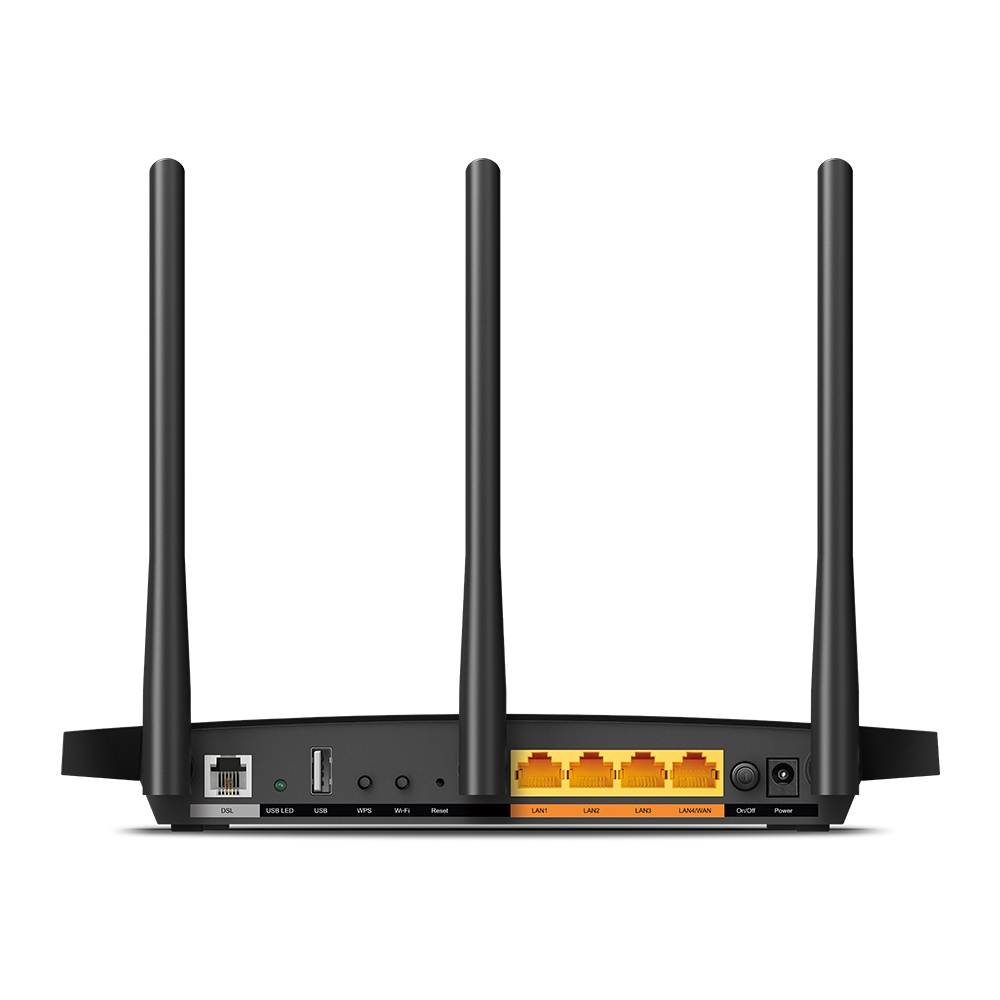 Tp-Link Ac1200 Wireless Mu-Mimo Vdsl/Adsl Modem Router
