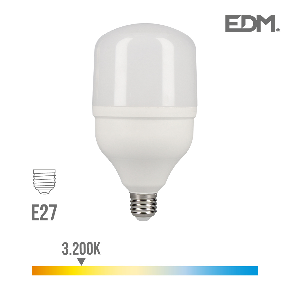 Lâmpada Industrial LED E27 40w 3200 Lm 3200k