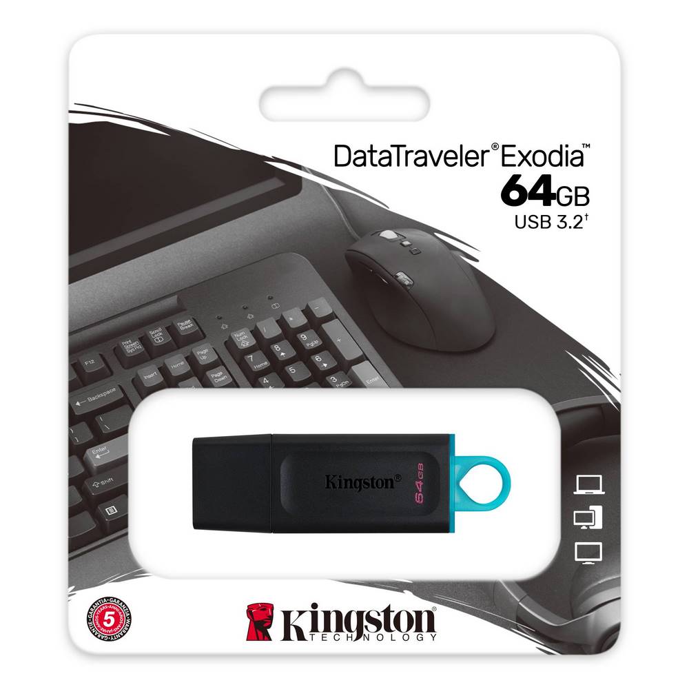 Kingston Datatraveler 64gb Exodia Usb 3.2