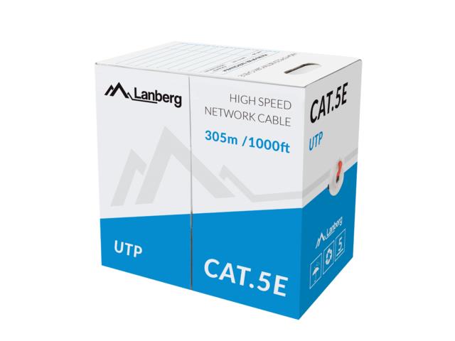 Lanberg Lan Utp Cable 100mb/S 305m Wire Cca Red