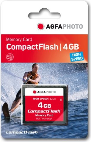 Agfaphoto Compact Flash      4gb High Speed 120x Mlc
