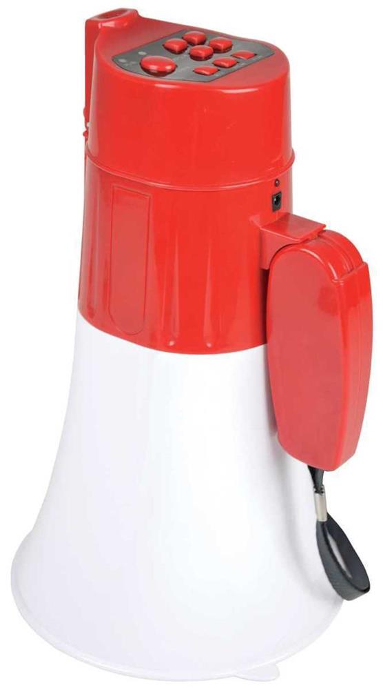 Rechargeable Megaphone Usb/Sd, Looper And Bluetooth