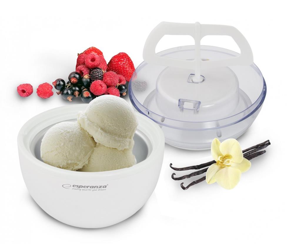 Esperanza Ice Cream Maker Vanilla White
