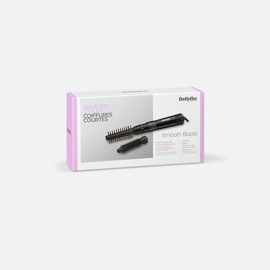 Babyliss Smooth Boost Hot Air Brush Warm Black 1..