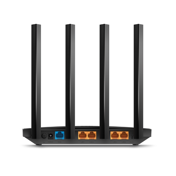 Tp-Link Archer C6u Wireless Router Gigabit Ethernet Dual-Band (2.4 Ghz / 5 Ghz) Black