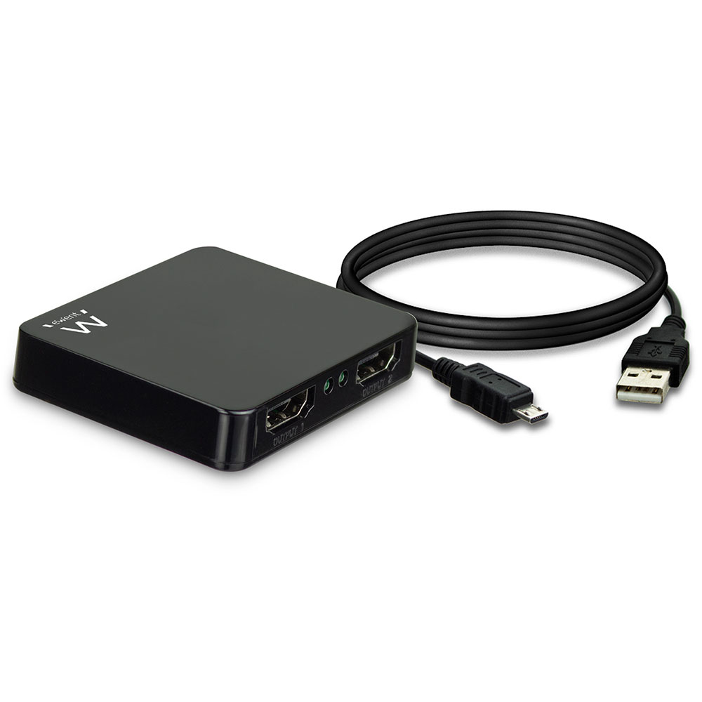 Ewent Hdmi Splitter 1x2 Hdmi 4k 30hz Usb Powered