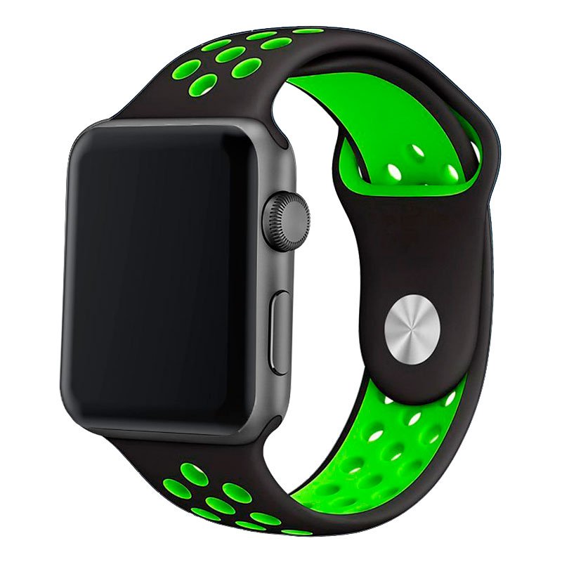 Bracelete Cool para Apple Watch Series 1 / 2 / 3 / 4 / 5 / 6 / 7 / 8 / Se (38 / 40 / 41 Mm) Sport Bl