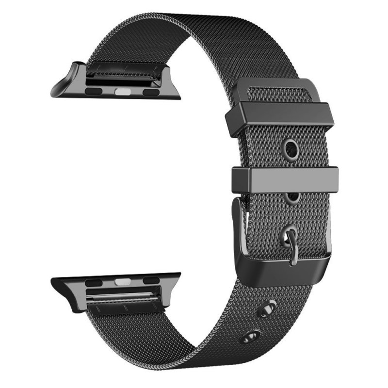 Bracelete Cool para Apple Watch Series 1 / 2 / 3 / 4 / 5 / 6 / 7 / 8 / Se (38 / 40 / 41 Mm) Metal Bl