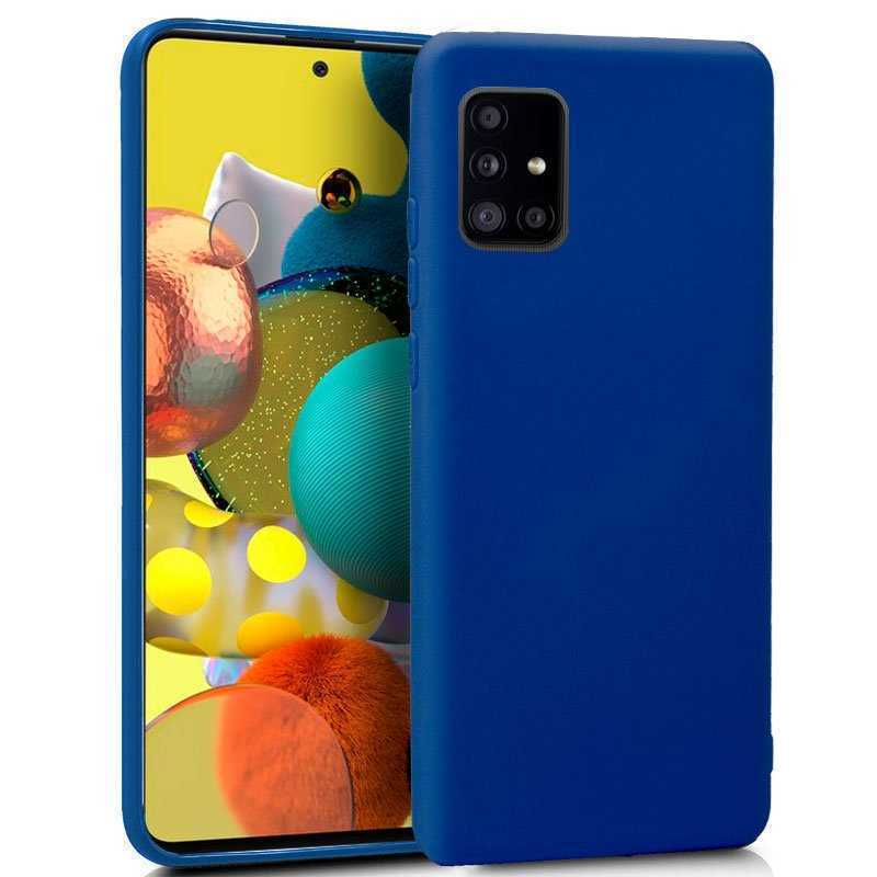 Capa Silic. Samsung A516 Galaxy A51 5G (Azul)