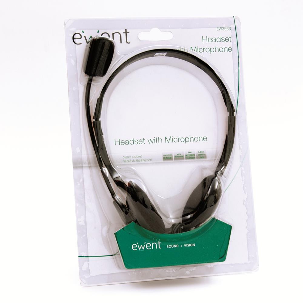 Ewent - Stereo Headset With Microphone