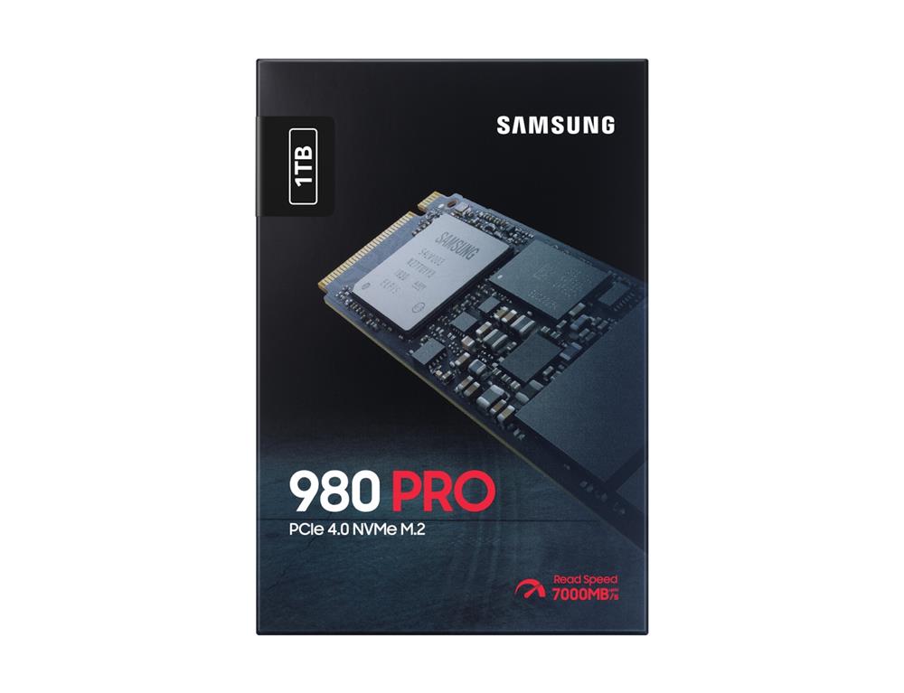 Disco SSD M.2 Pcie Gen 4 X4 Samsung 980 Pro- Mz-V8p1t0. Capacidade de 1tb, Velocidades Até 7000/5000