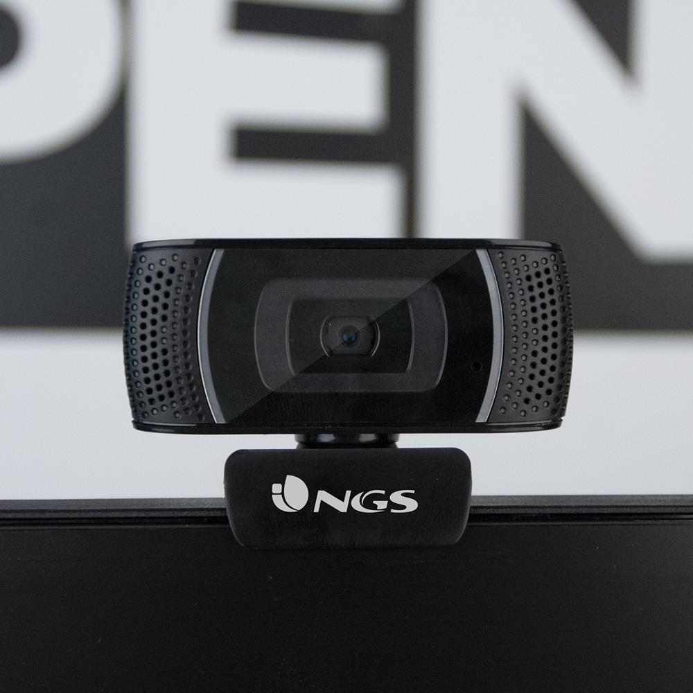 Webcam Ngs Xpresscam1080 1080 Px Preto 