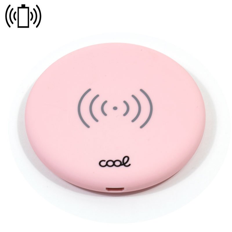 Dock Base Charger Smartphones Wireless Qi Universal Cool Rosa