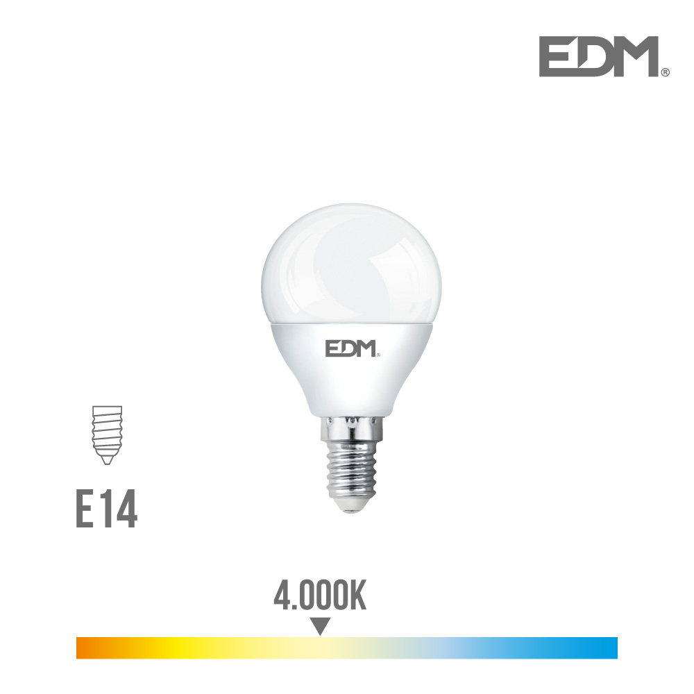 Lampada Esferica LED E14 5w 400 Lm